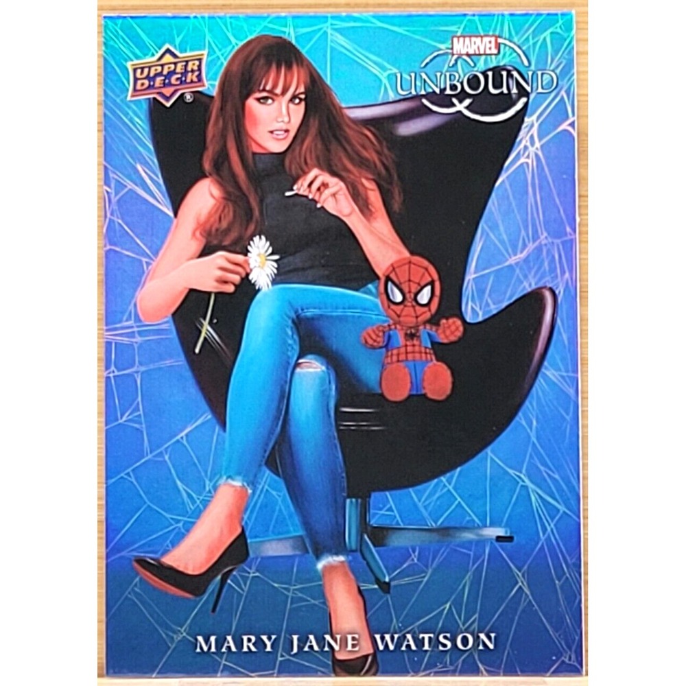 2022 MARVEL UNBOUND MARY JANE WATSON‎  RAINBOW FOIL